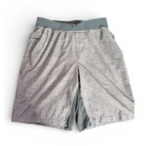 Lululemon T.H.E Gray Shorts Men Size Small 9" Inseam Activewear Gym Training